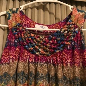 Colorful Summer Top by Great West Indigo